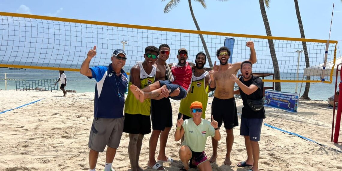 رجال الطائرة الشاطئية يكتسح أوغندا وبوروندي ويصل  الأولمبياد