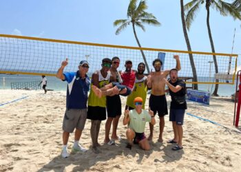 رجال الطائرة الشاطئية يكتسح أوغندا وبوروندي ويصل  الأولمبياد