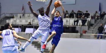 سلة الزمالك يهزم القناة ويتأهل للدور الأول في الدوري