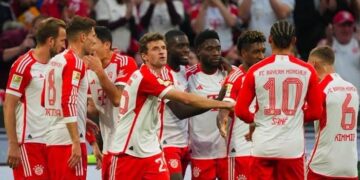 بايرن ميونخ يكتسح هوفنهايم فى أولى مباريات 2024