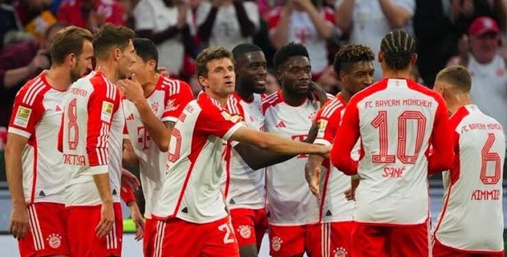 بايرن ميونخ يكتسح هوفنهايم فى أولى مباريات 2024