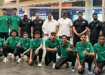 في ثالث مبارياته في البطولة … أخضر الطائرة يتصدر العربية بالفوز على قطر