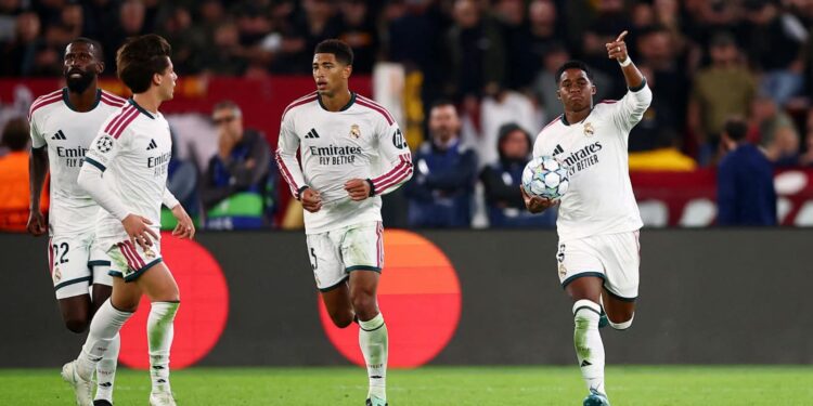 Real Madrid Stage Stunning Comeback to Beat Roma 4–3 in Thrilling Olympic Stadium Clash